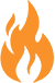 an image of a flame in an icon style
