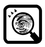 Graphic of a magnifying glass